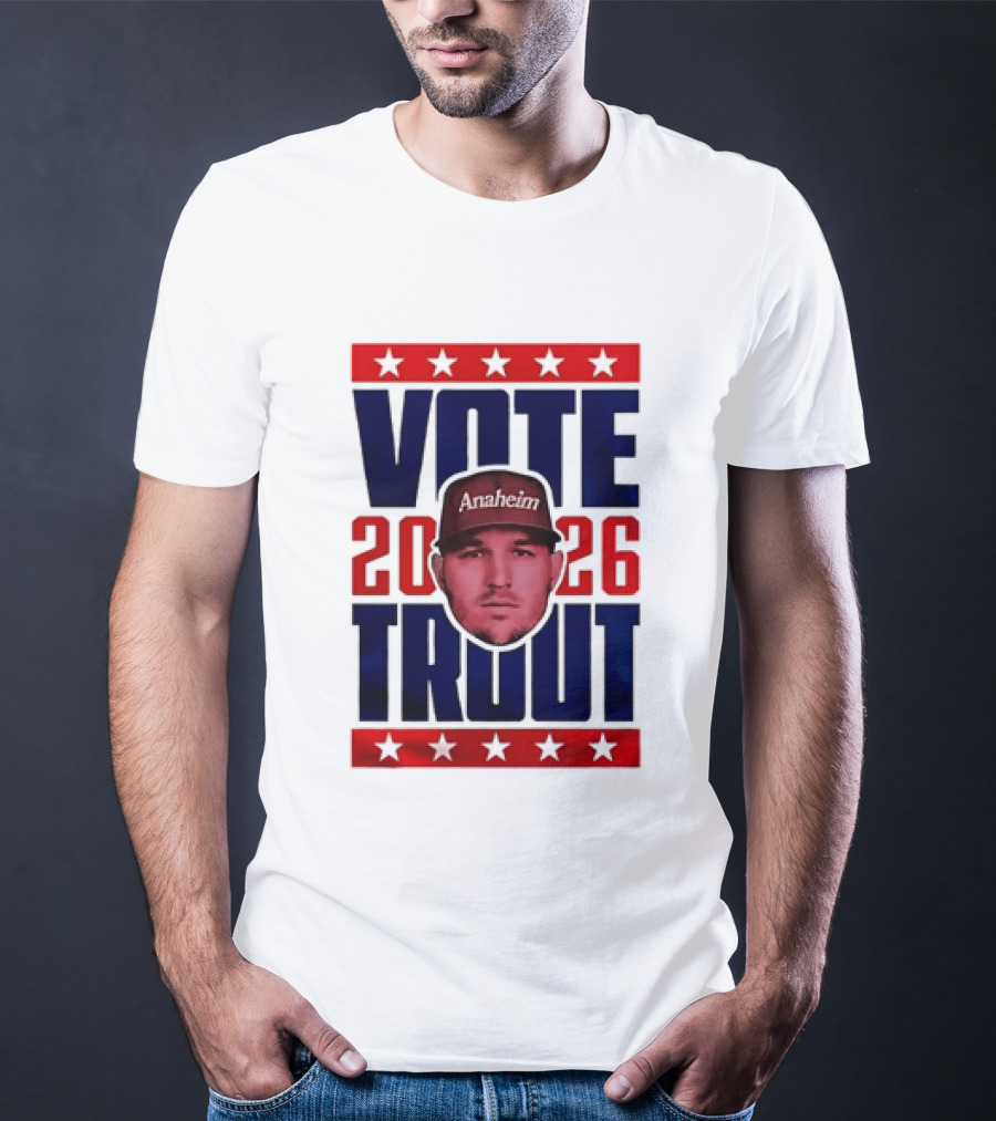 Vote Mike Trout Los Angeles Angels 2026 T-Shirt