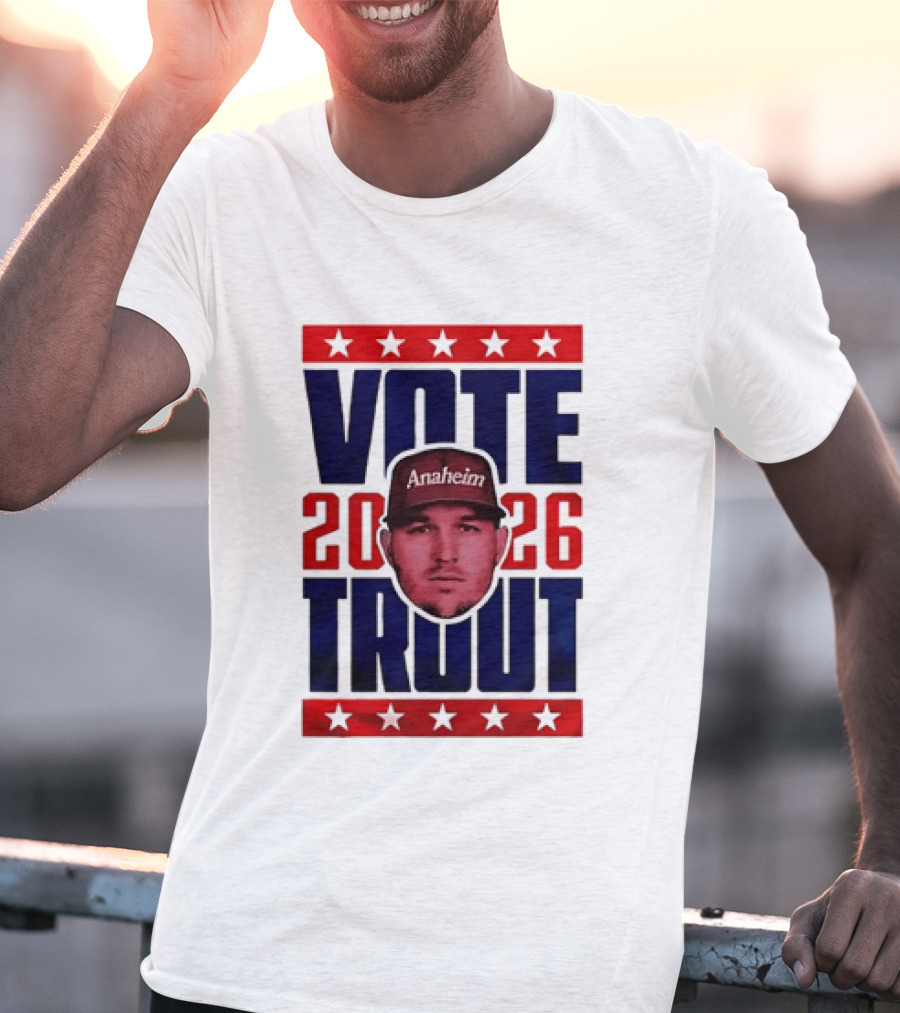 Vote Mike Trout Los Angeles Angels 2026 T-Shirt
