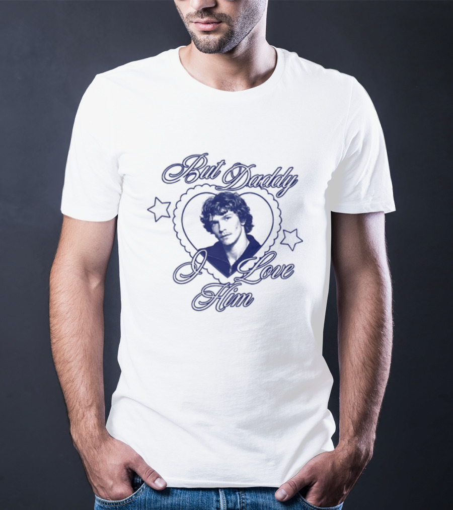 Matty Healy But Daddy I Love Him Heart Stars T-Shirt