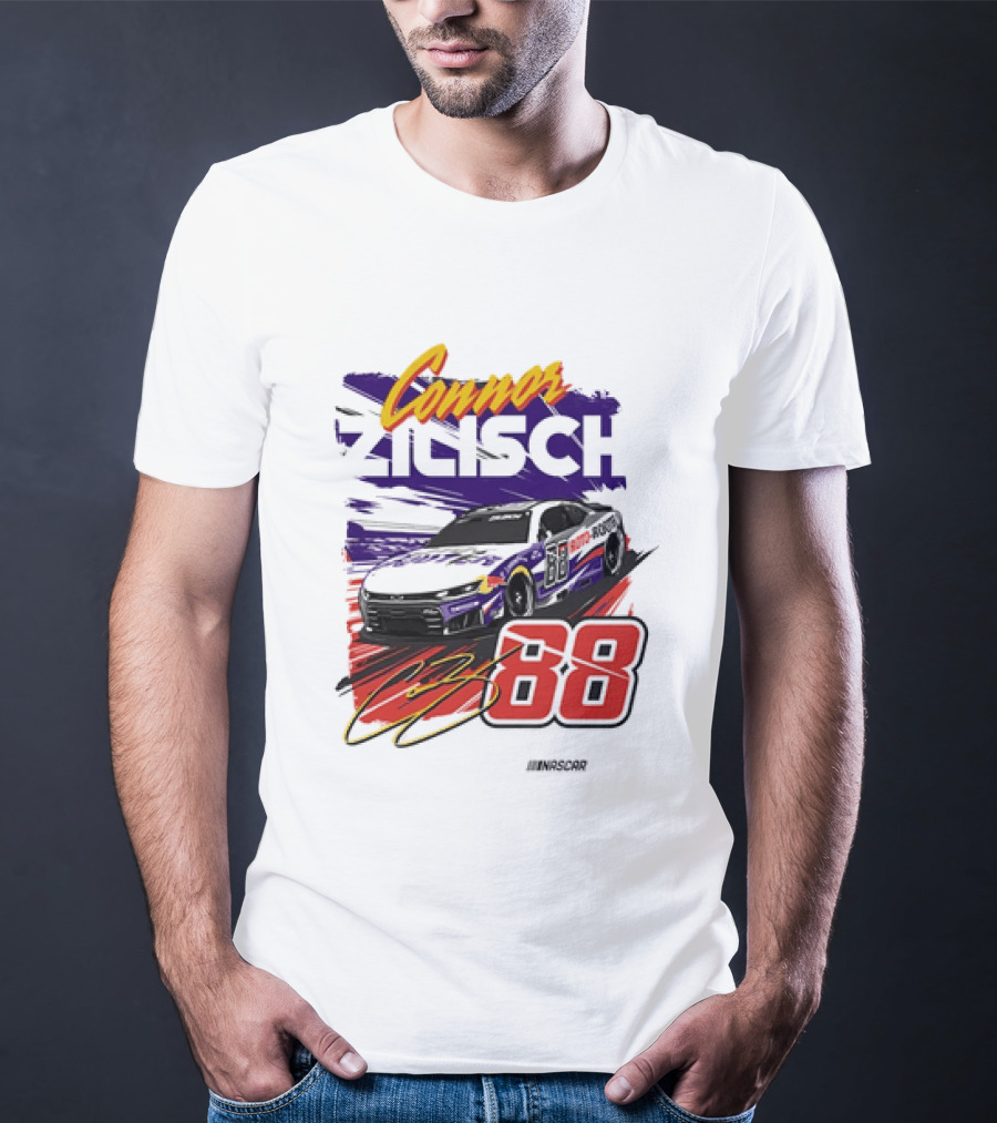 Connor Zilisch #88 NASCAR Racing Car Roto Rooter T-Shirt