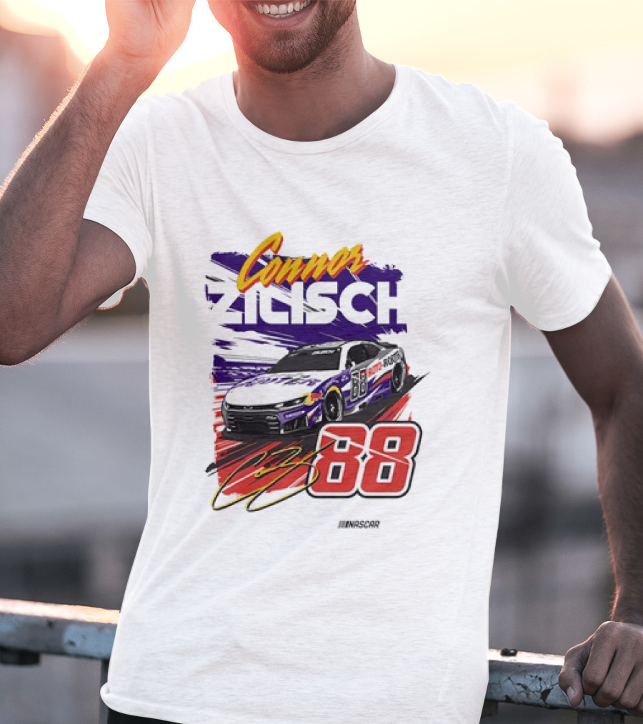 Connor Zilisch #88 NASCAR Racing Car Roto Rooter T-Shirt
