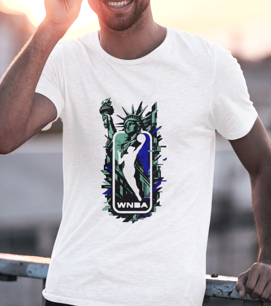 New York Liberty Statue Liberty Crown 2026 T-Shirt