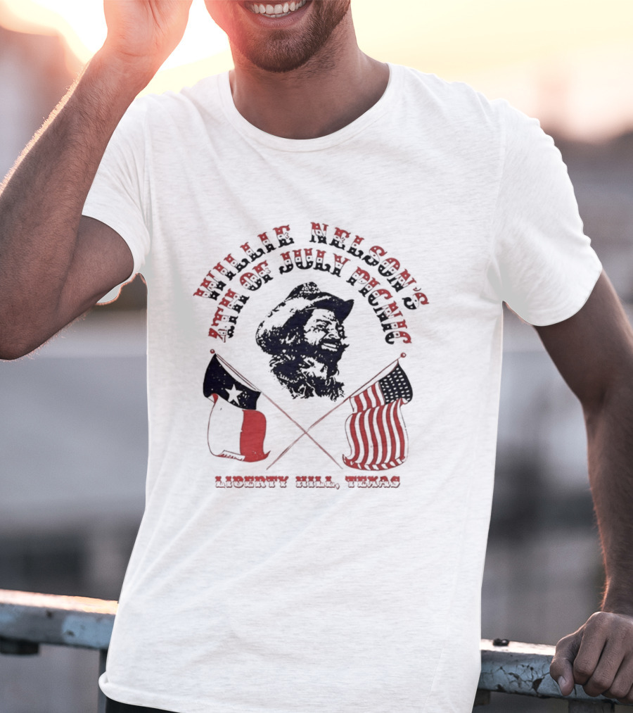 Willie Nelson's 4th Of July Picnic Gonzales Texas T-Shirt
