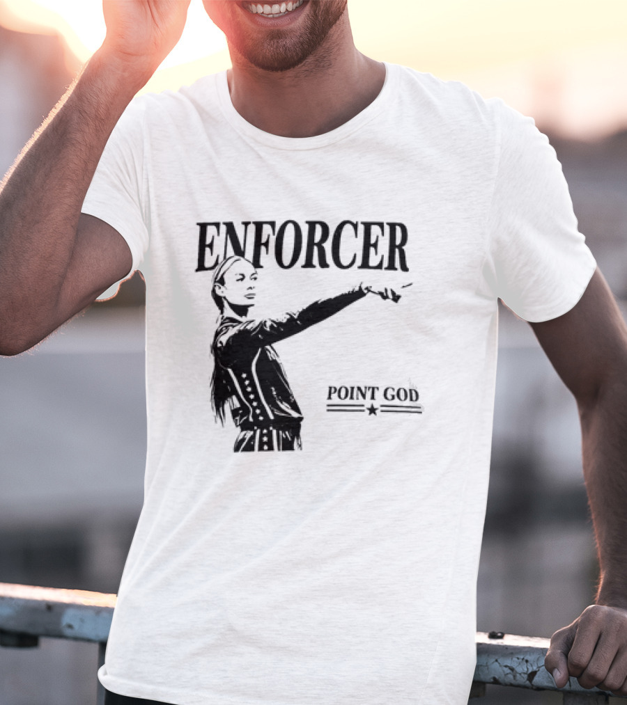 Indiana Fever Sophie Cunningham Enforcer Point God T-Shirt