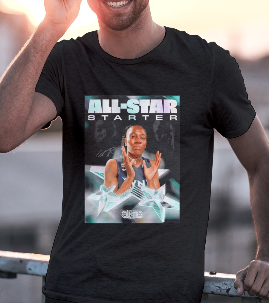 WNBA Minnesota Lynx All Star Starter Basketball Player T-Shirt