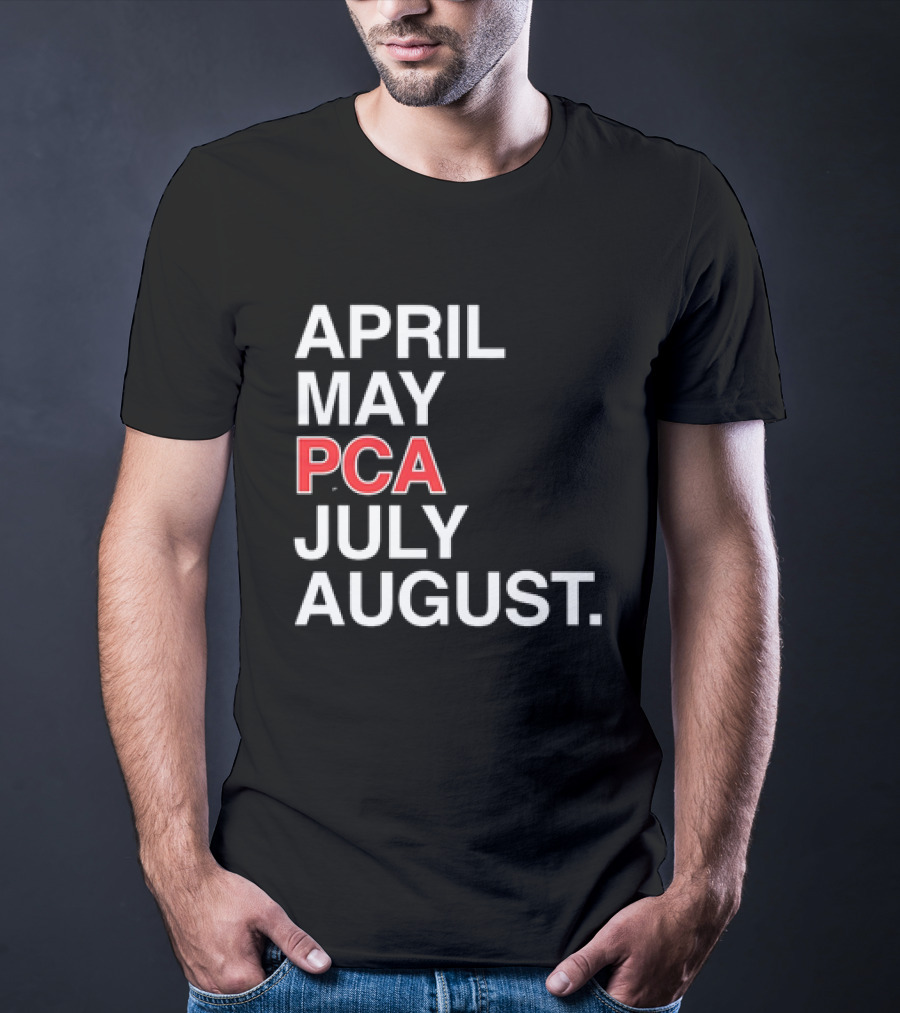 Pete Crow Armstrong PCA Chicago Cubs April May July August Calendar T-Shirt