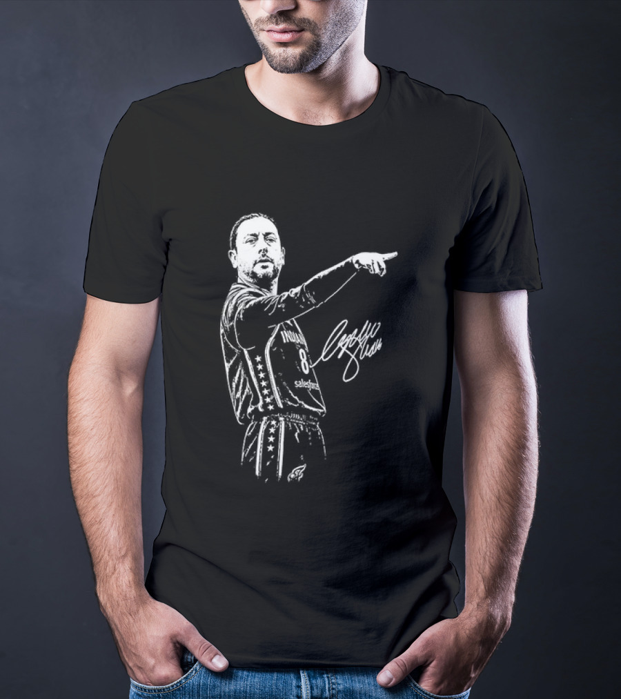 Sophie Cunningham Pointing Roberto De Zerbi T-Shirt