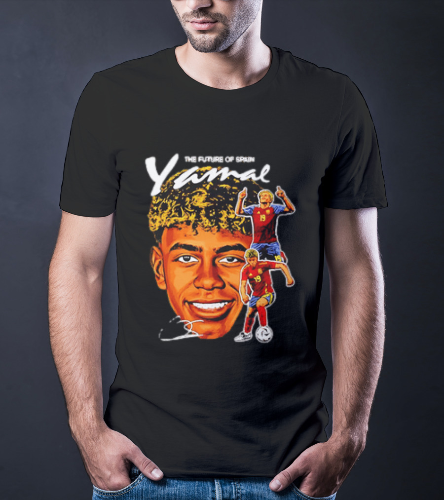 Lamine Yamal The Future Of Spain National Team Soccer Star T-Shirt