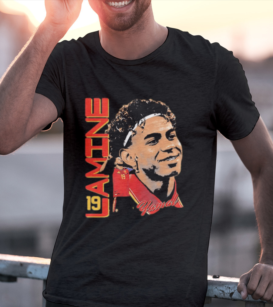 Lamine Yamal 19 Spain National Football Team T-Shirt