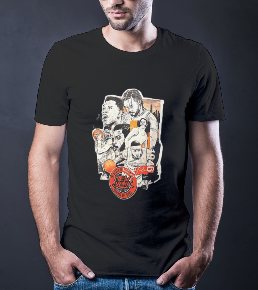 New York Knicks Basketball Against All Odds Mecca 1946 T-Shirt