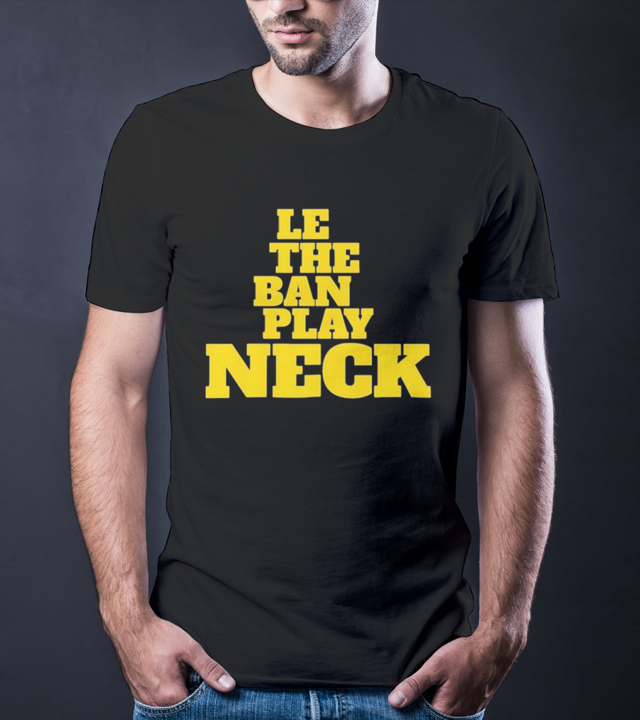 Tiger Nation Let The Band Play Neck LSU T-Shirt