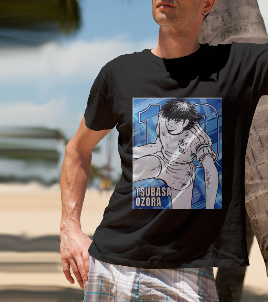 Tsubasa Ozora Nankatsu 10 Captain Tsubasa Anime Manga Series T-Shirt