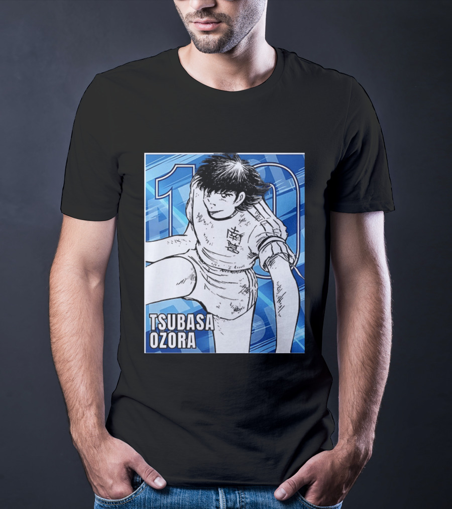 Tsubasa Ozora Nankatsu 10 Captain Tsubasa Anime Manga Series T-Shirt