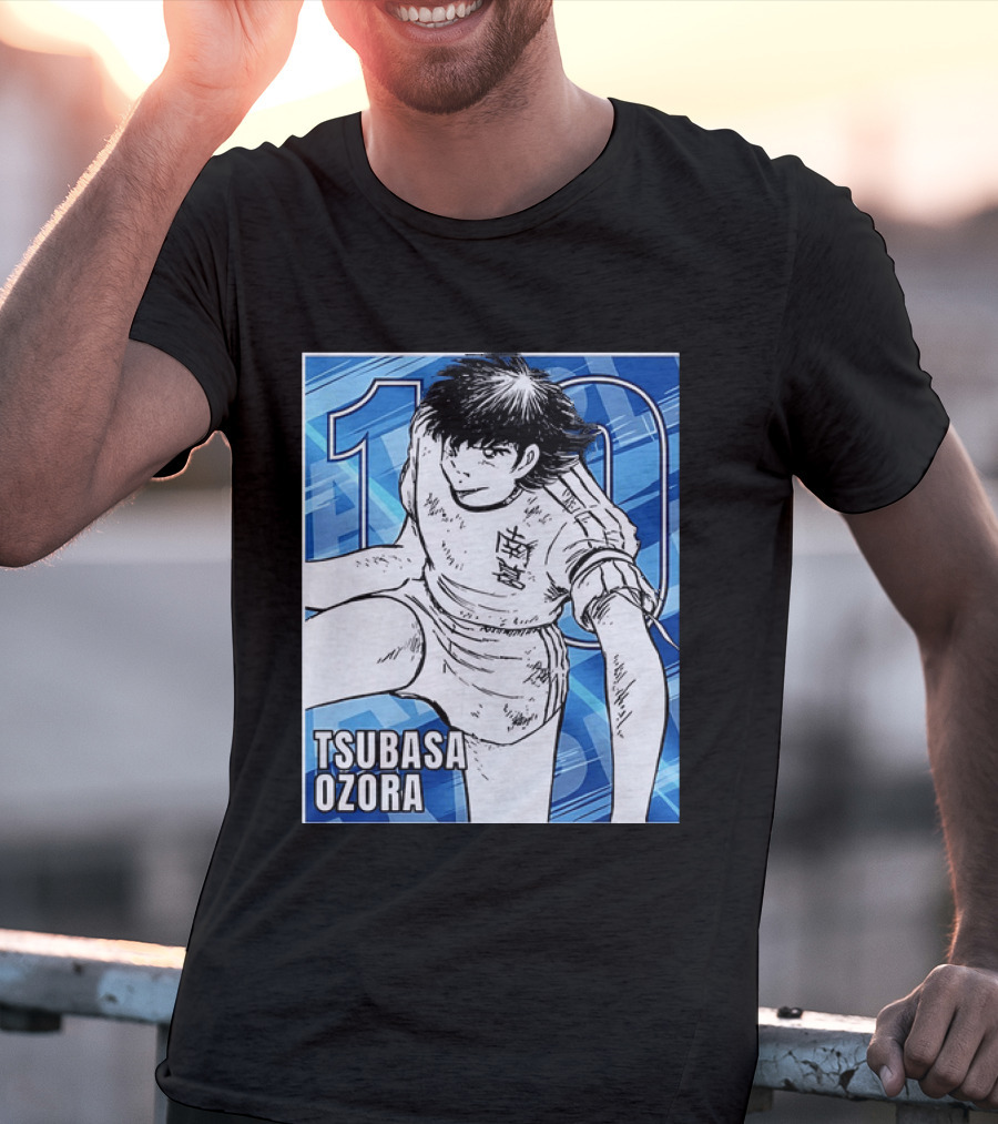 Tsubasa Ozora Nankatsu 10 Captain Tsubasa Anime Manga Series T-Shirt