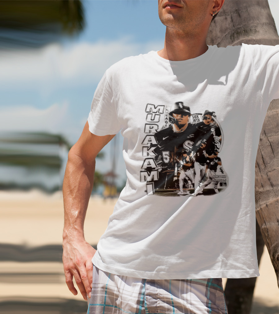Munetaka Murakami Chicago White Sox Win Player Number 5 MLB T-Shirt