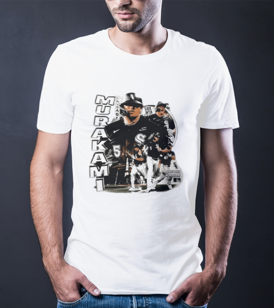Munetaka Murakami Chicago White Sox Win Player Number 5 MLB T-Shirt