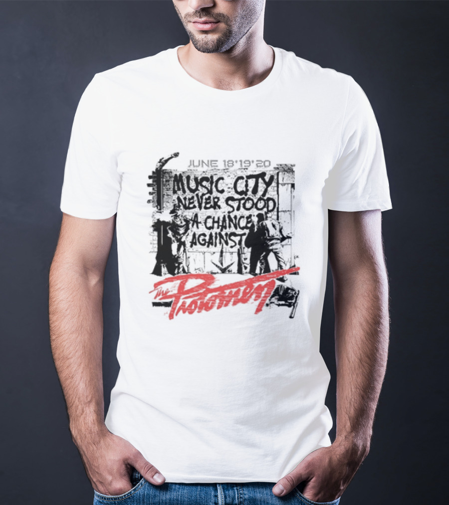 Music City Never Stood A Chance Against The Protomen June 18 19 20 Event T-Shirt
