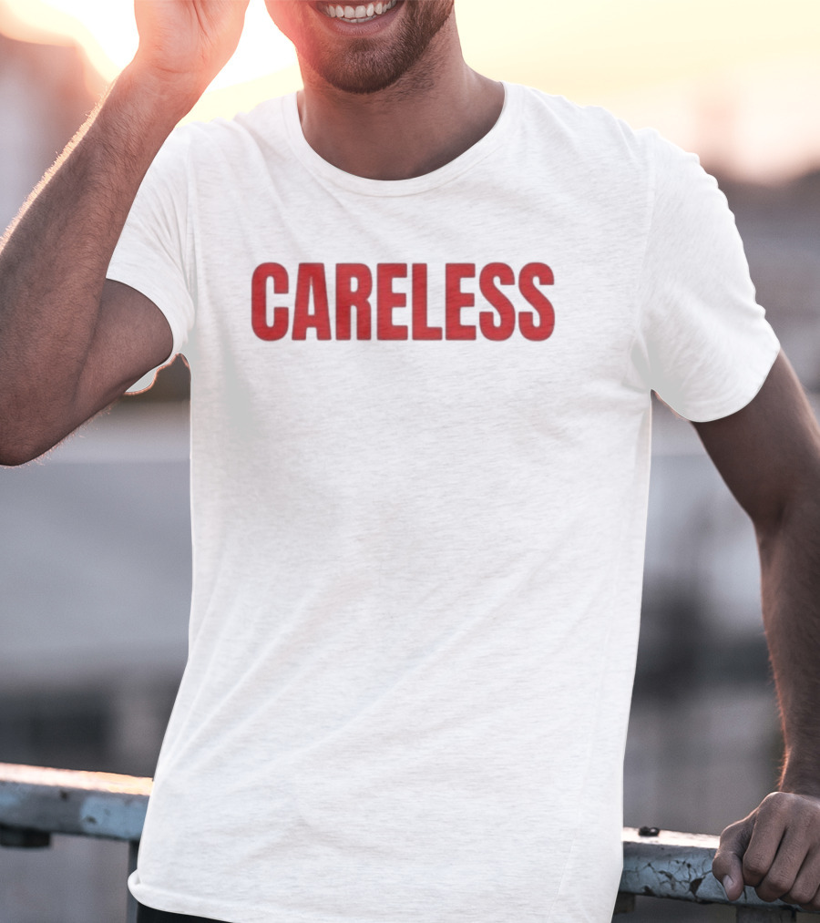 Omar Rudberg Careless Bold Red T-Shirt