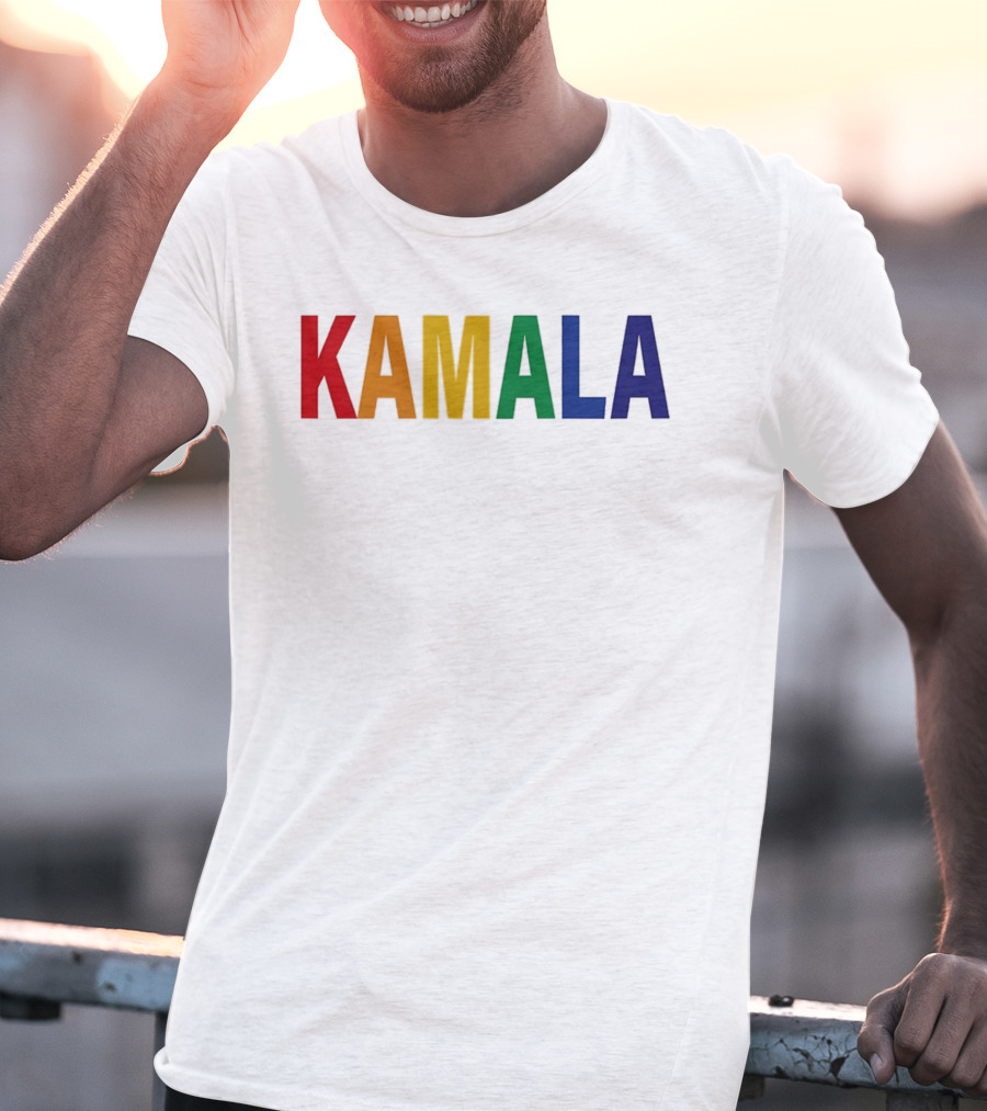 Scott Wiener Kamala Rainbow T-Shirt