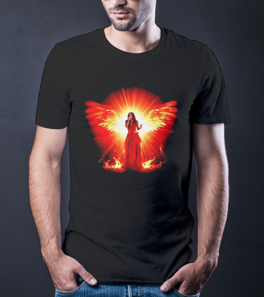 Kehlani 2026 Wings Of Fire Angelic Performance Fiery Aura T-Shirt
