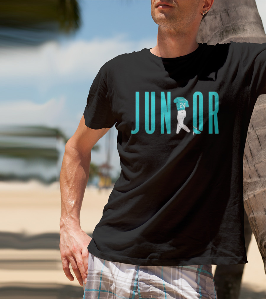 Ken Griffey Junior 24 Seattle Mariners Collection T-Shirt