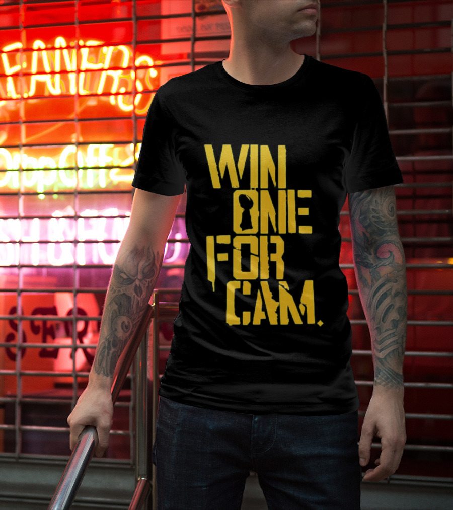 Pittsburgh Steelers Win One For Cam T-Shirt