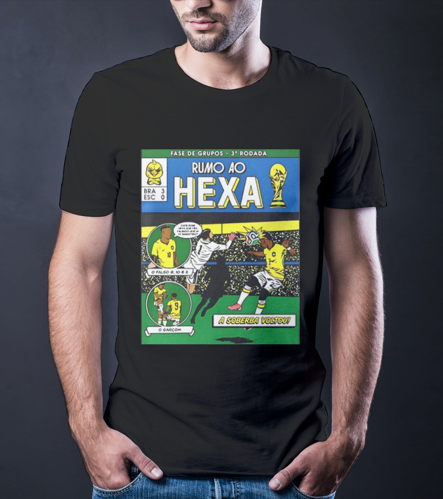 Vinicius Junior Brazil 2026 Rumo Ao Hexa Fase De Grupos O Garcom O Falso 9 A Soberba Voltou T-Shirt