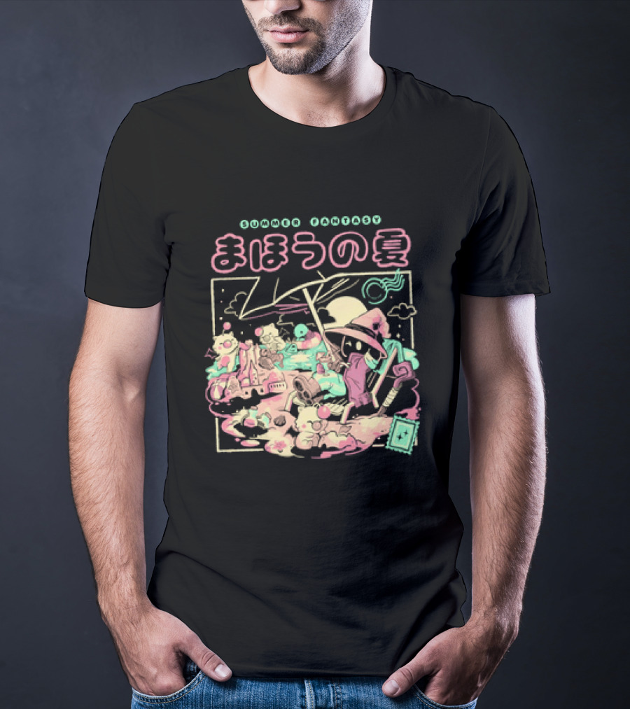 Vivi Ornitier Maho No Natsu Final Fantasy Summer Fantasy T-Shirt