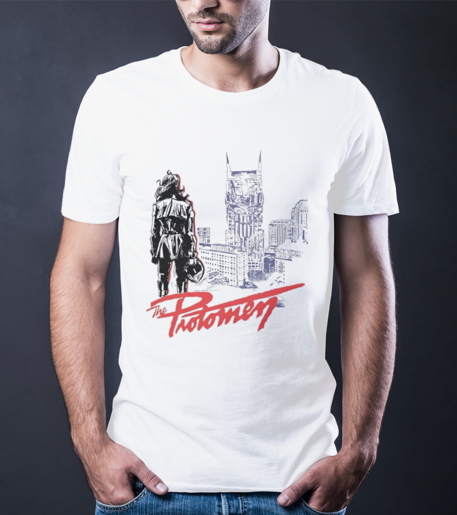 The Protomen Nashville Skyline Synthwave Rock Opera T-Shirt