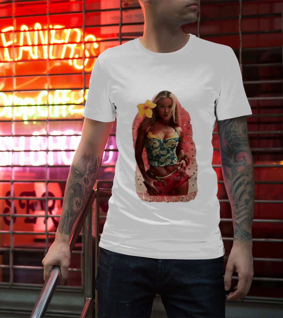 Zara Larsson Midnight Sun A Never Ending Sun Floral Fashion T-Shirt