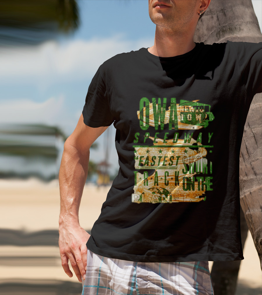 Iowa Speedway Fastest Short Track On The Planet Racing 2026 T-Shirt