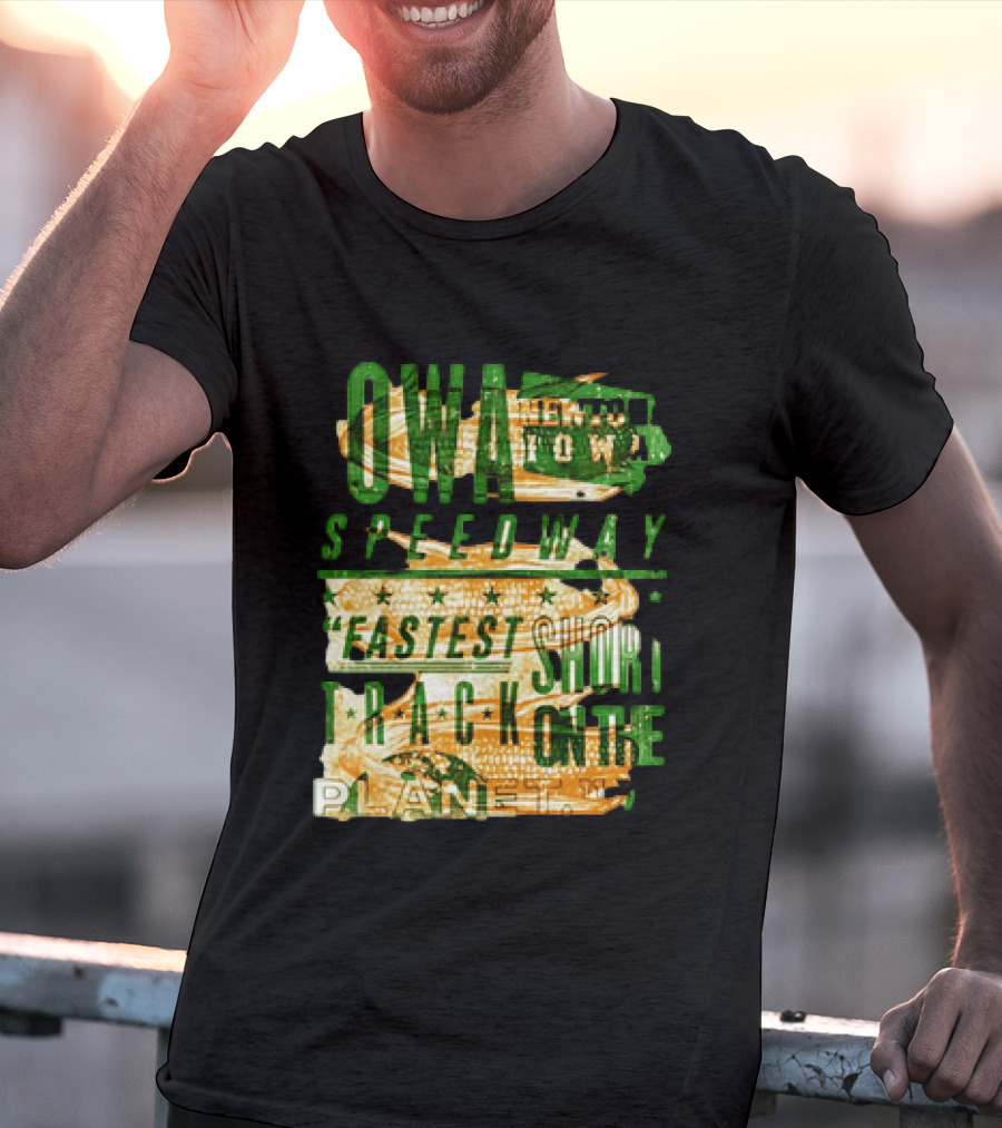 Iowa Speedway Fastest Short Track On The Planet Racing 2026 T-Shirt