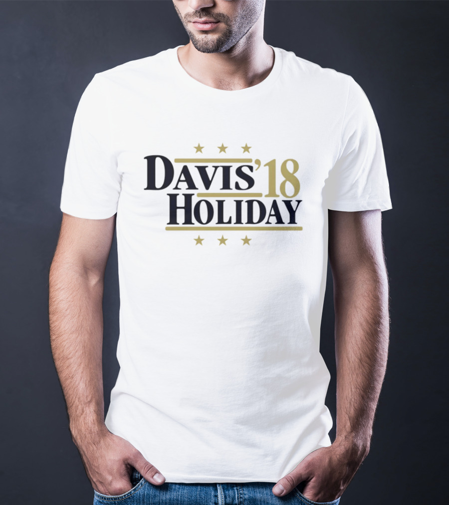 Davis Holiday '18 New Orleans Pelicans T-Shirt