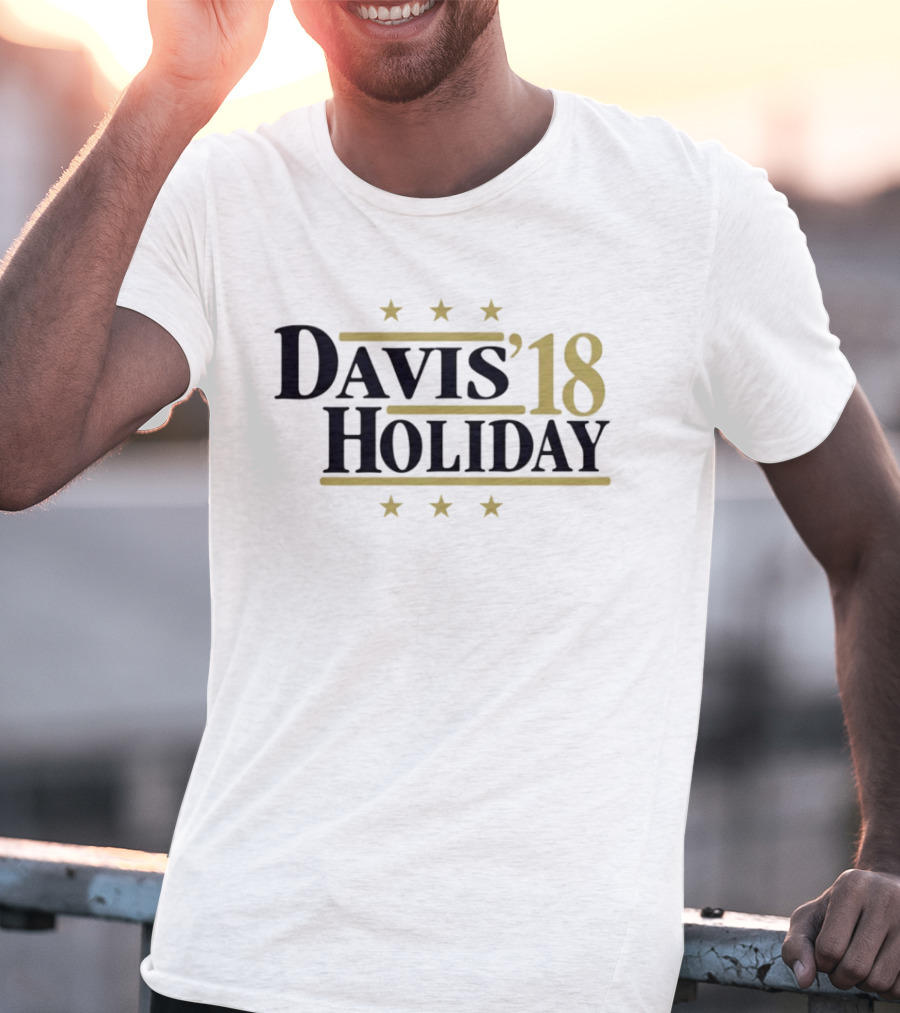 Davis Holiday '18 New Orleans Pelicans T-Shirt