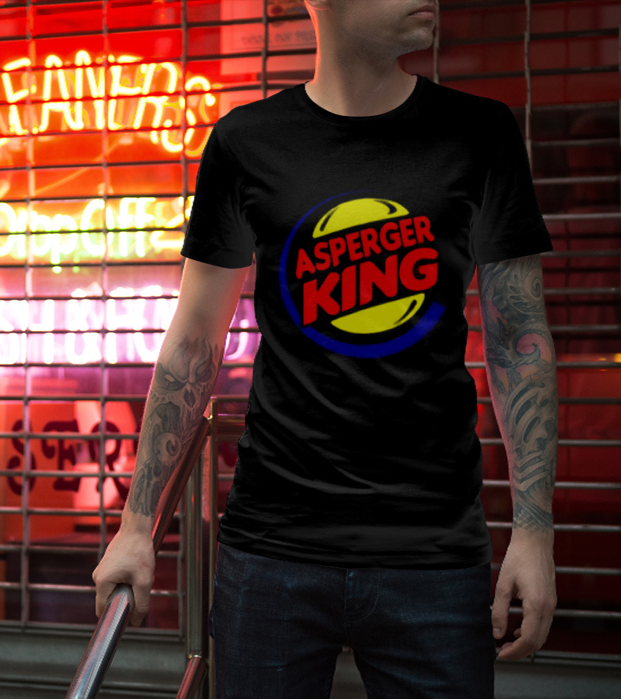 Asperger King Inspired Burger King T-Shirt