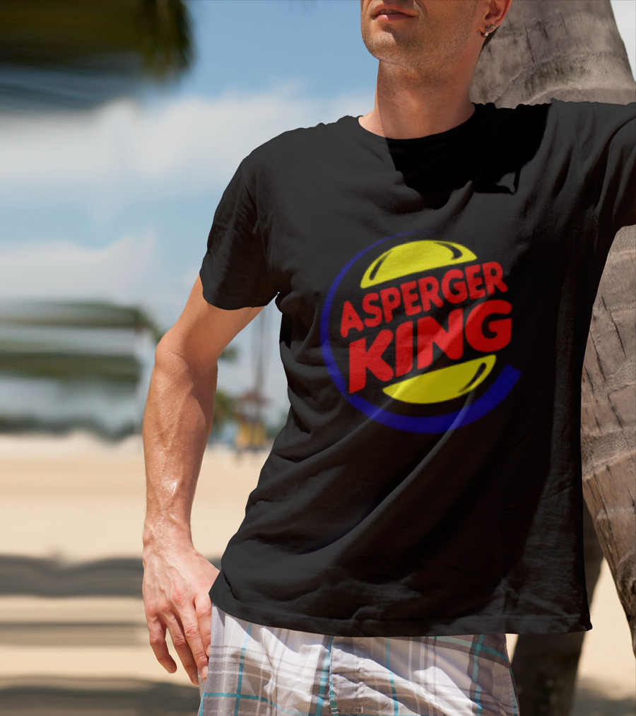 Asperger King Inspired Burger King T-Shirt