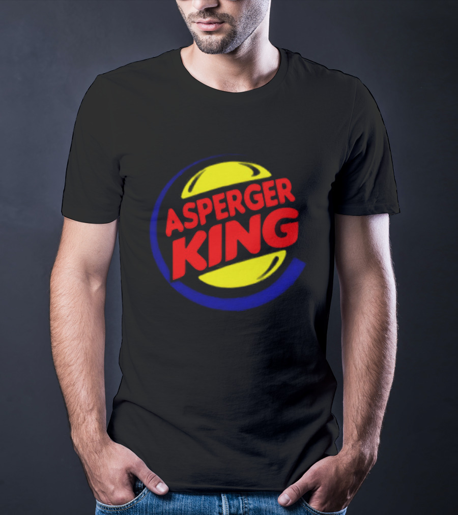 Asperger King Inspired Burger King T-Shirt