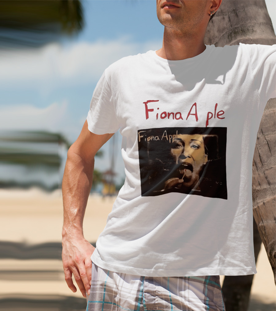 Fiona Apple Tour White Eating T-Shirt