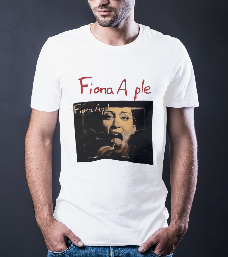 Fiona Apple Tour White Eating T-Shirt