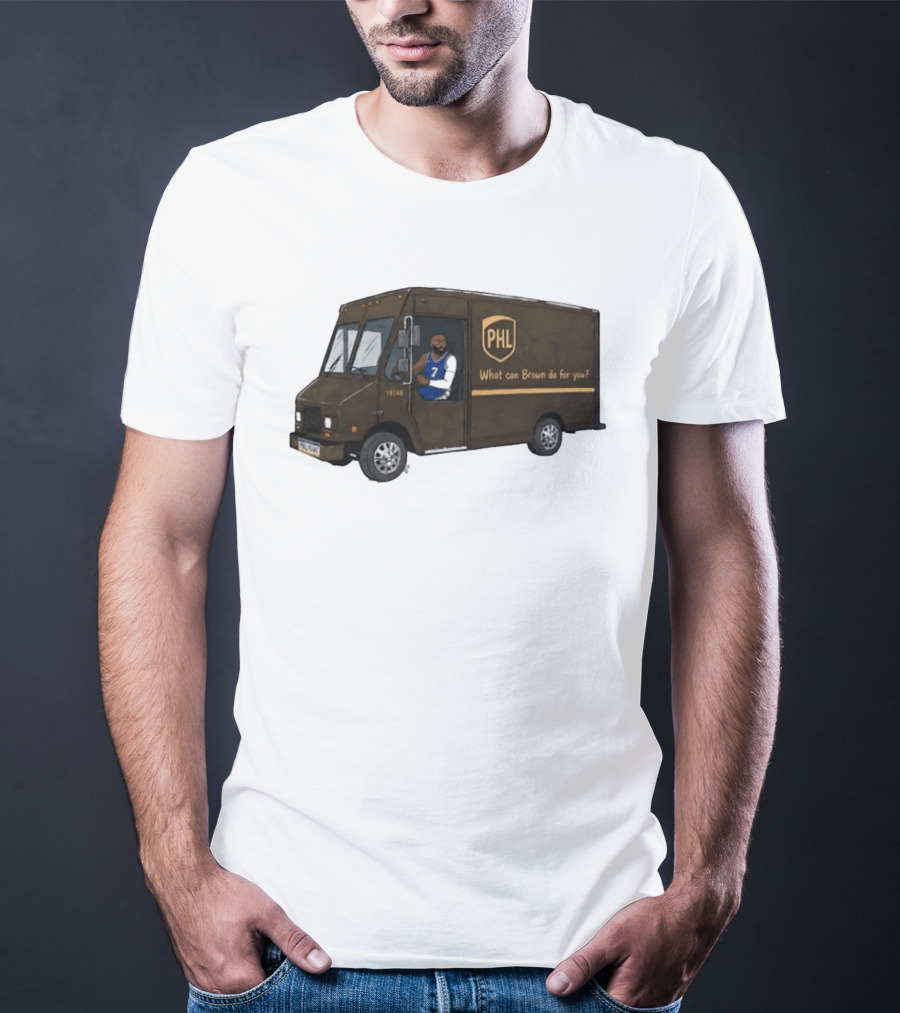 James Harden Philadelphia 76ers PHL Truck What Can Brown Do For You T-Shirt