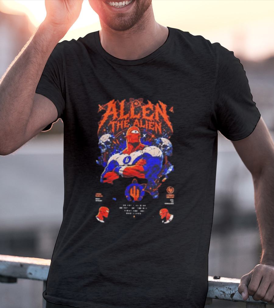 Allen The Alien Invincible Coalition Heroic Pledge To Justice T-Shirt