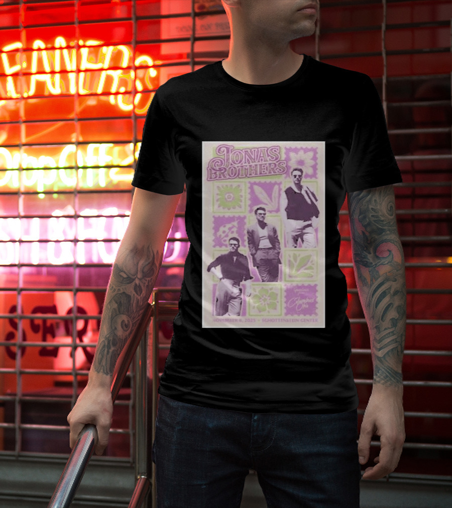 Jonas Brothers Concert Schottenstein Center November 8 2025 T-Shirt