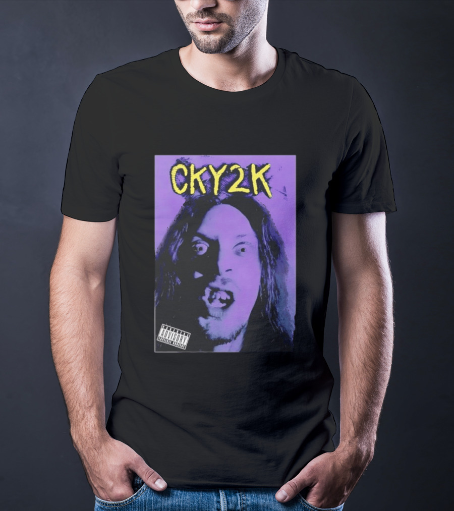 CKY2K Brandon DiCamillo Purple Cover Explicit Content T-Shirt