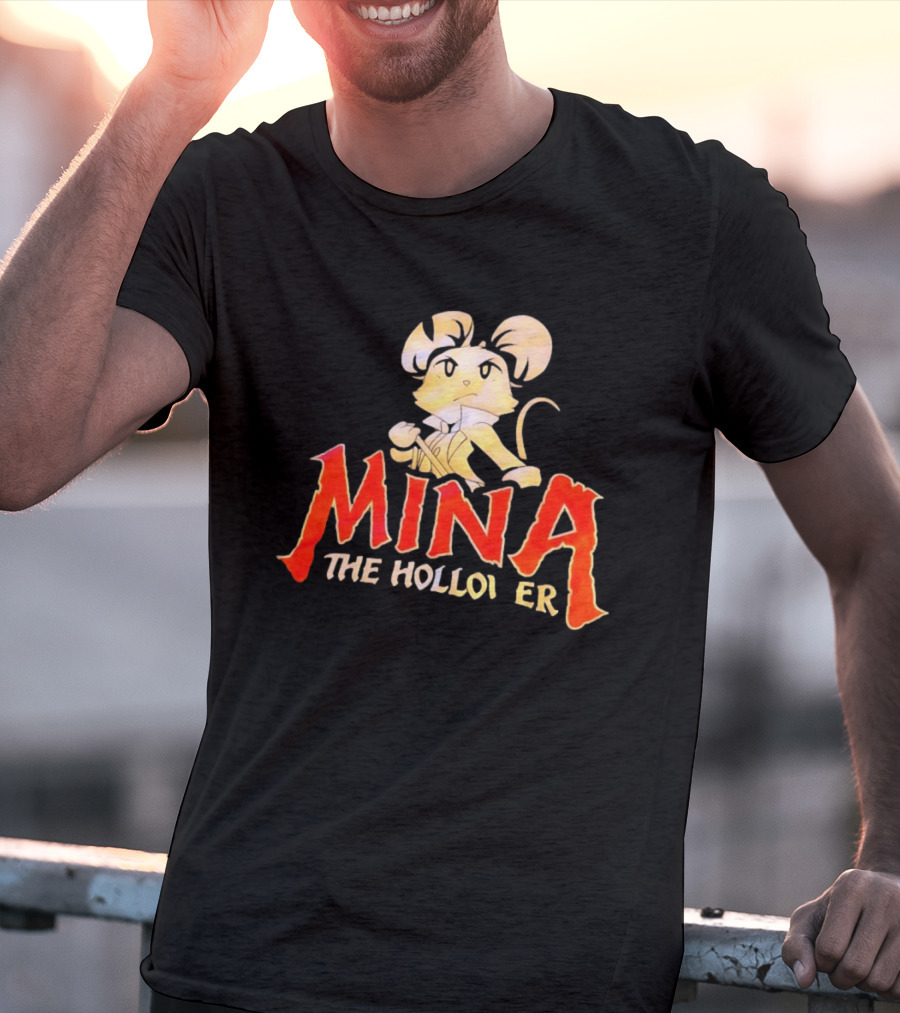 Mina The Hollower Vintage Illustration With Character Image T-Shirt