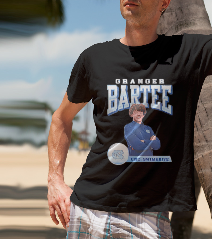 Granger Bartee UNC Swim & Dive North Carolina Tar Heels T-Shirt