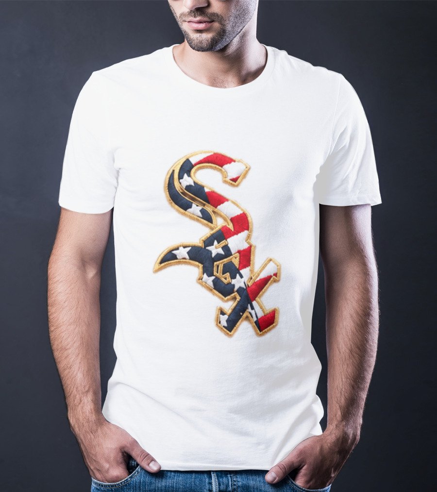 2026 White Sox Patriotic Stars Stripes 4th Of July T-Shirt