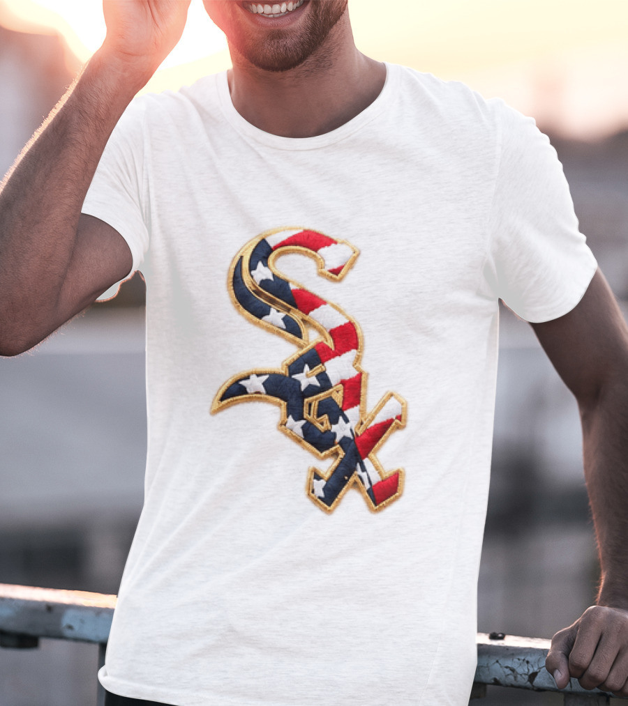 2026 White Sox Patriotic Stars Stripes 4th Of July T-Shirt