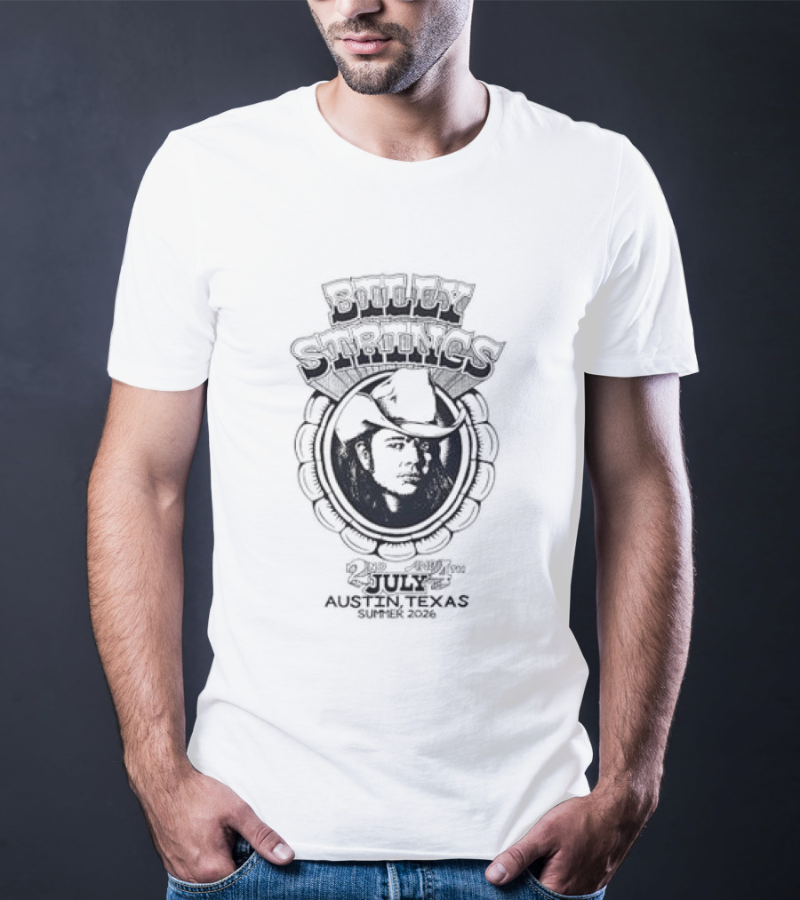 Billy Strings July 2 4 2026 Austin Texas Summer Event T-Shirt