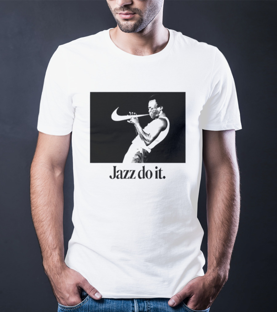 Miles Davis Jazz Do It Iconic Trumpet Player T-Shirt