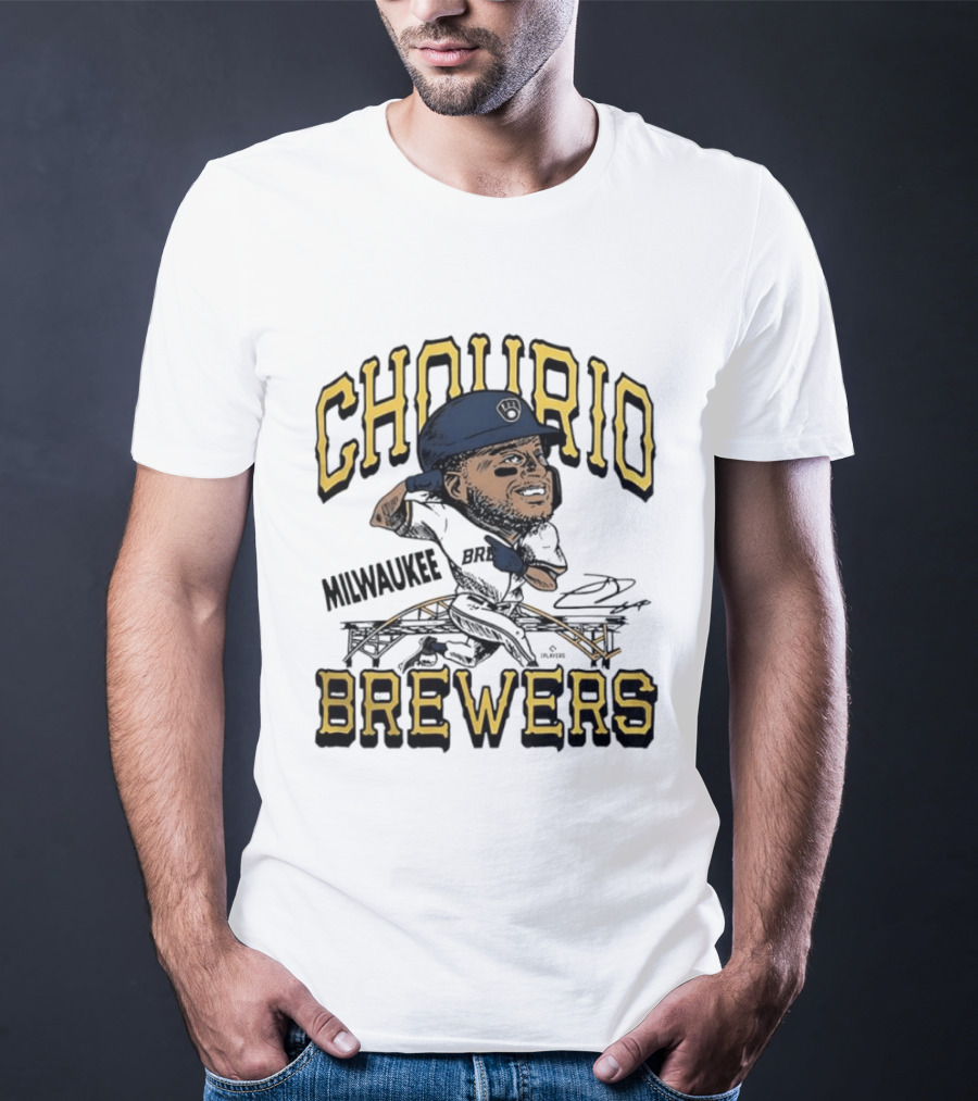 Jackson Chourio Milwaukee Brewers Baseball Player T-Shirt